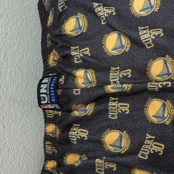 Kids Steph Curry Pajama Pants bottoms Sz Large - Picture 2 of 5